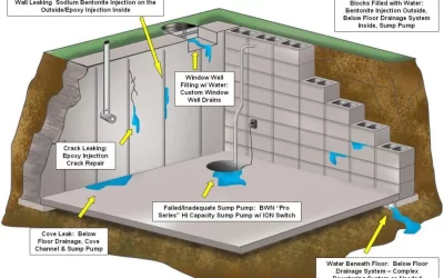 5 Most Common Basement Leaks in Michigan Homes (and How to Fix Them!)