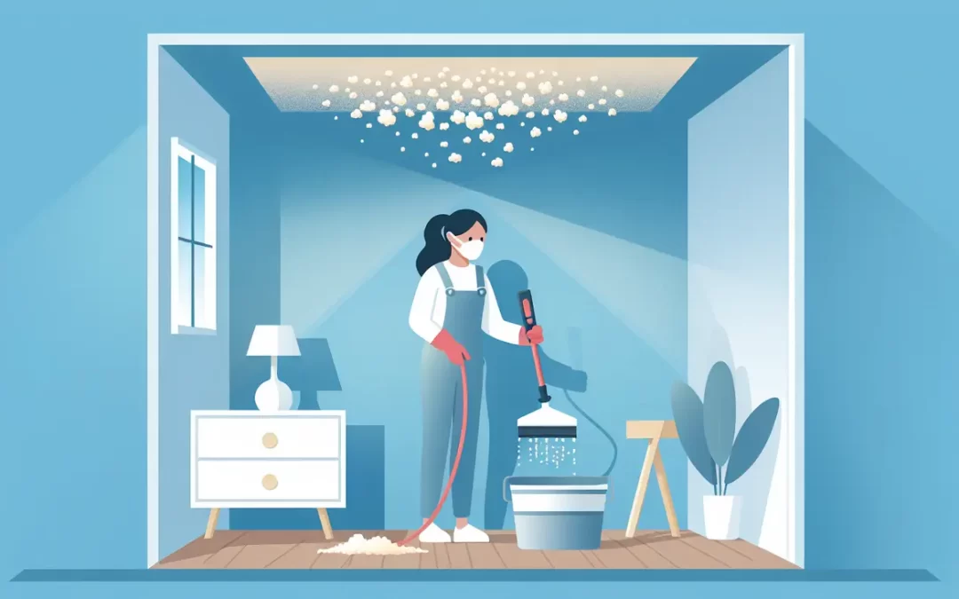 From Textured Trend to Toxic Trouble: Everything You Need to Know About Popcorn Ceiling Removal